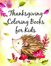Thanksgiving Coloring Books for Kids