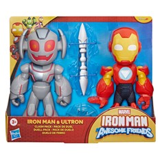 AVENGERS IRON MAN AND HIS AWESOME FRIENDS Rinkinys „Geležinis žmogus prieš Ultroną“