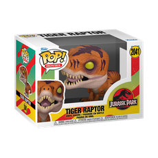 FUNKO POP! Kolekcionuojama figūrėlė - JURASSIC PARK S3: Tiger Raptor