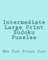 Intermediate Large Print Sudoku Puzzles