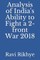 Analysis of India's Ability to Fight a 2-Front War 2018