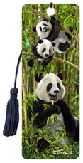 3D knygos skirtukas „Panda”
