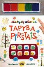 Mažylių kūryba: tapyba pirštais