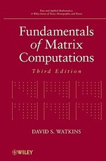 Fundamentals of Matrix Computations