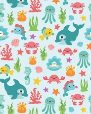 Ocean Life Story Paper