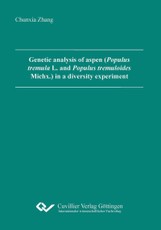 Genetic analysis of aspen (Populus tremula L. and Populus tremuloides Michx.) in a diversity experiment