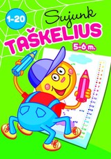 Sujunk taškelius. 1-20