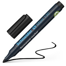 Žymeklis permanentinis Maxx 130 1-3mm juodas