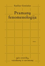 Pramanų fenomenologija: apie estetiką, vaizduotę ir savimonę