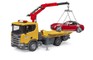 Scania Super 560R – komplektas: techninės pagalbos automobilis ir roadsteris