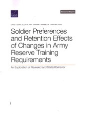 Soldier Preferences and Retention Effects of Changes in Army Reserve Training Requirements