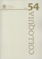 Colloquia. Nr. 54