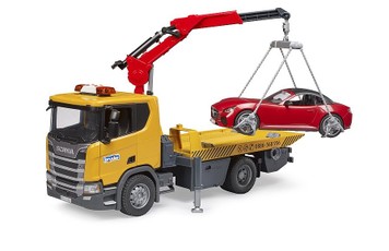 Scania Super 560R – komplektas: techninės pagalbos automobilis ir roadsteris