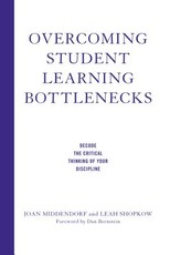 Overcoming Student Learning Bottlenecks
