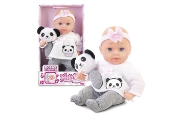 Kūdikio lėlė Natalia, 33 cm, su žaislu