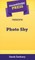 Short Story Press Presents Photo Shy