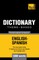 Theme-based dictionary British English-Spanish - 5000 words