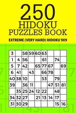 250 Hidoku Puzzle Book