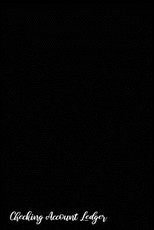 Checking Account Ledger