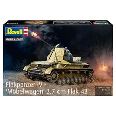 Plastikinis surenkamas modelis Flakpanzer IV su 3,7 cm Flak 43, mastelis 1:72
