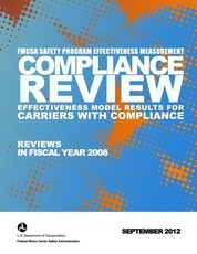 FMCSA Safety Program Effectiveness Measurement