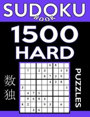 Sudoku Book 1,500 Hard Puzzles