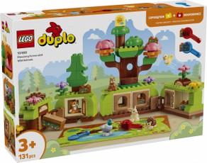 LEGO DUPLO 10480 Atradimų miškas su laukiniais gyvūnais