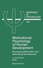 Motivational Psychology of Human Development