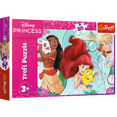 TREFL DISNEY PRINCESS dėlionė „Princesės", 30 det.