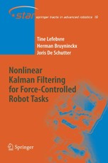 Nonlinear Kalman Filtering for Force-Controlled Robot Tasks