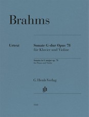 Brahms, Johannes - Violinsonate G-dur op. 78