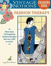 Vintage Notions Coloring Book