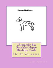 Chesapeake Bay Retriever Happy Birthday Cards