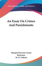 An Essay On Crimes And Punishments
