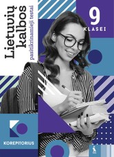Lietuvių kalbos pasitikrinamieji testai 9 klasei, serija Korepetitorius