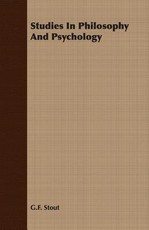 Studies in Philosophy and Psychology
