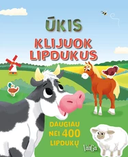 Ūkis. Klijuok lipdukus. Daugiau nei 400 lipdukų