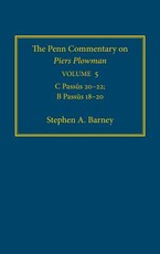 The Penn Commentary on Piers Plowman, Volume 5