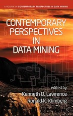 Contemporary Perspectives in Data Mining (Hc)