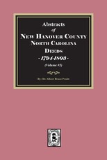 New Hanover County, North Carolina Deeds, 1794-1803. (Volume #4)