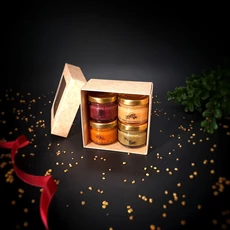 Medaus rinkinys „Skanėstų ketvertukas“, 4x30 g