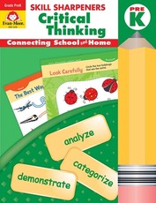 Skill Sharpeners: Critical Thinking, Prek Workbook