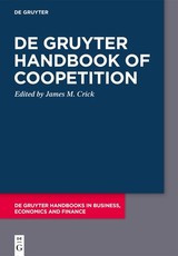 de Gruyter Handbook of Coopetition
