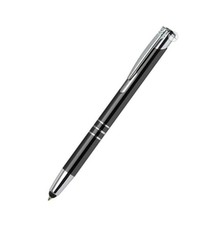 Tušinukas su lietikliu KALIPSO, juodas su sidabro spalvos detalėmis