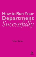 How to Run Your Department Successfully
