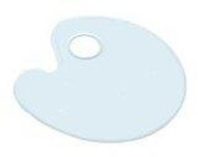 Paletė dažams maišyti plast. lygus pavir