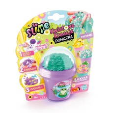 So Slime kūrybinis rinkinys „Gėlės Saulėgrąža“, violetinis vazonėlis