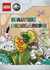 LEGO® Jurassic World™. Spalvink dinozaurus!
