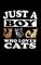 Just A Boy Who Loves Cats