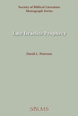 Late Israelite Prophecy